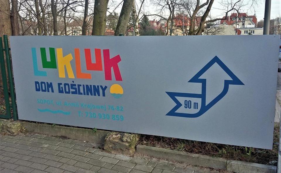 Dom Goscinny Lukluk Zoppot Exterior foto